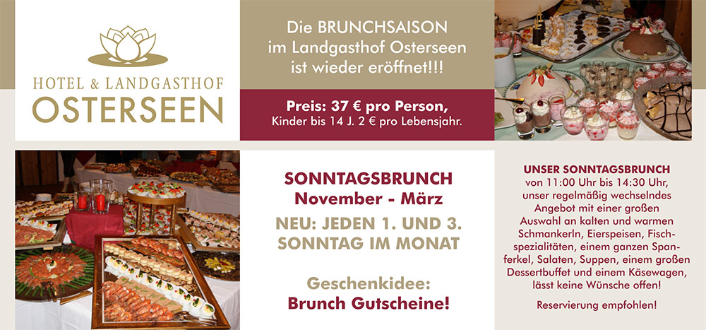 Brunch-Saison eröffnet Brunch-Saison eröffnet